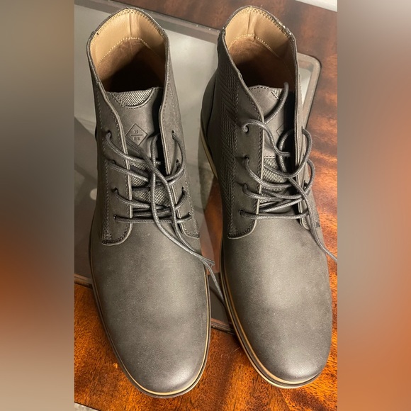 Hawker Rye- Men’s Gray Lace-Up Shoes NWOT Size 12 - Picture 10 of 11